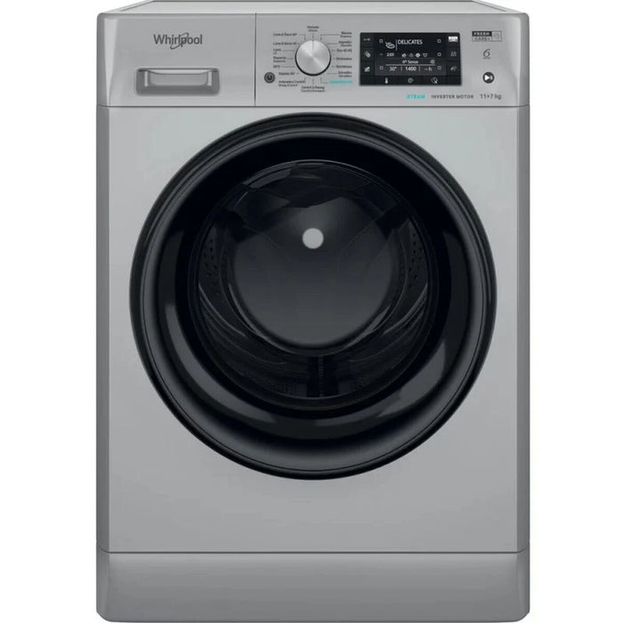 Washer - Dryer Whirlpool Corporation FFWDD 1174269 SBV SPT Argintiu 1400 rpm 7 kg