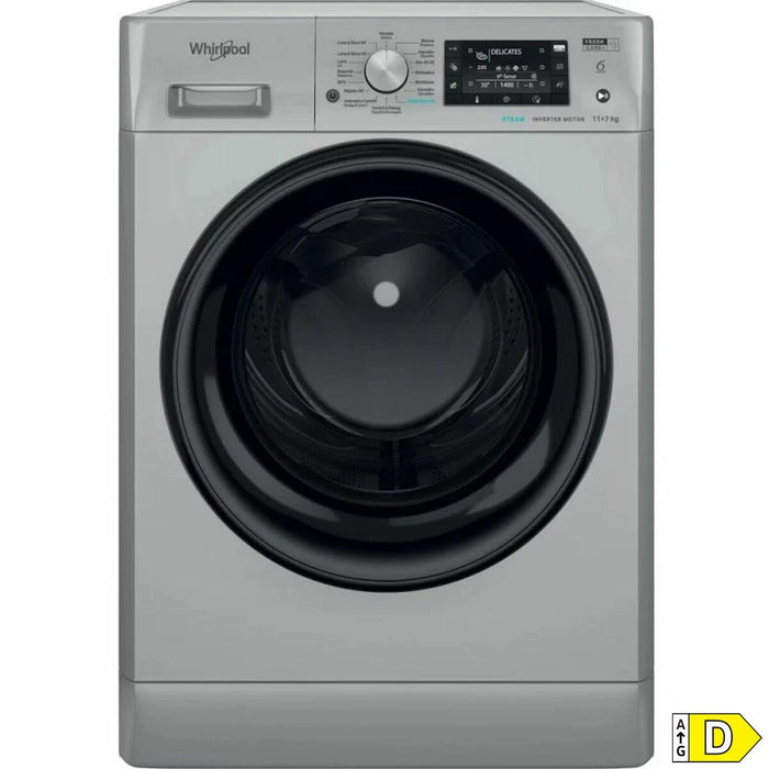 Washer - Dryer Whirlpool Corporation FFWDD 1174269 SBV SPT Argintiu 1400 rpm 7 kg