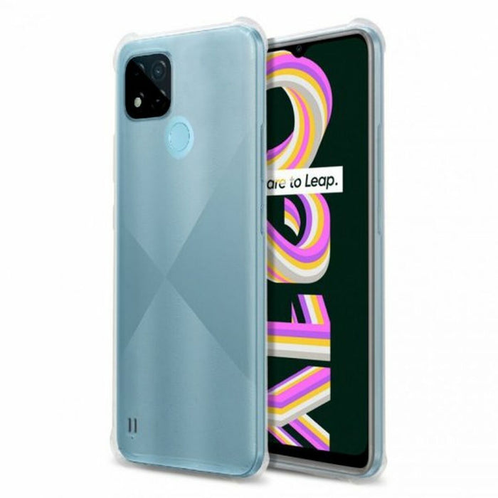 Husă pentru Mobil PcCom Realme C25Y | Realme C21Y Multicolor Transparent Realme