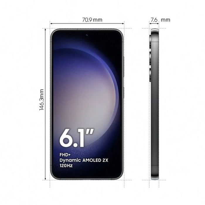 Smartphone Samsung Galaxy S23 Negru 6,1" 128 GB Octa Core 8 GB RAM