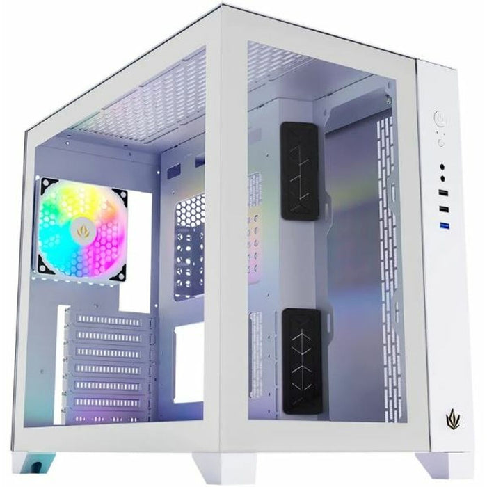 Unitate Semi-tower ATX Forgeon Tiberium ARGB Alb