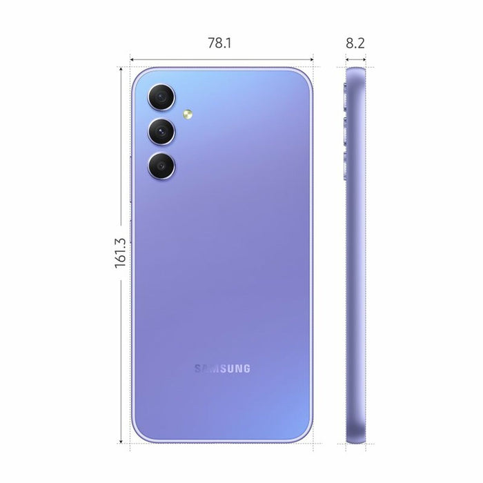 Smartphone Samsung Galaxy A34 5G Violet 6,6" Liliachiu 1 TB 256 GB Octa Core