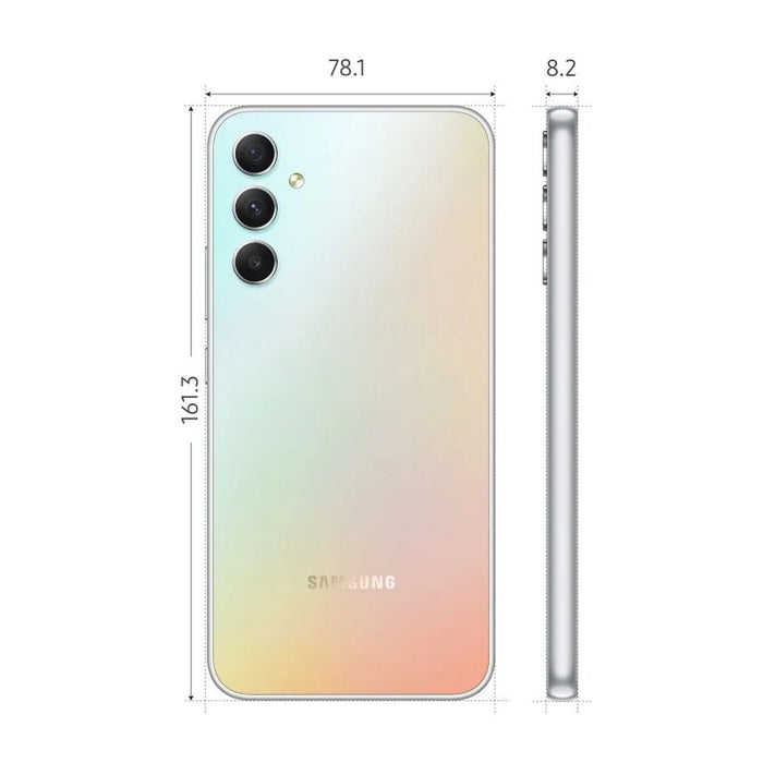 Smartphone Samsung Galaxy A34 5G Argintiu 6,6" 5G 6 GB RAM 1 TB 128 GB Octa Core