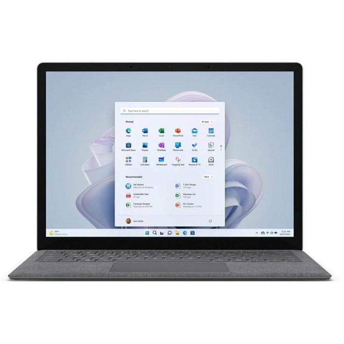 Laptop Microsoft Surface Laptop 5 Alcántara 13,5" Intel Core i5-1235U 8 GB RAM 512 GB SSD Qwerty Spaniolă