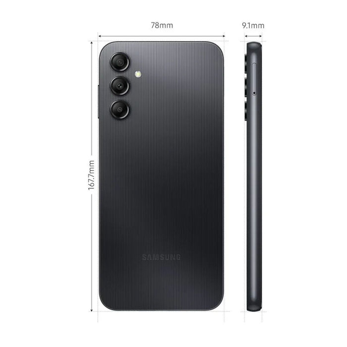 Smartphone Samsung Galaxy A14 Negru 64 GB 1 TB Octa Core 4 GB RAM 6,6"