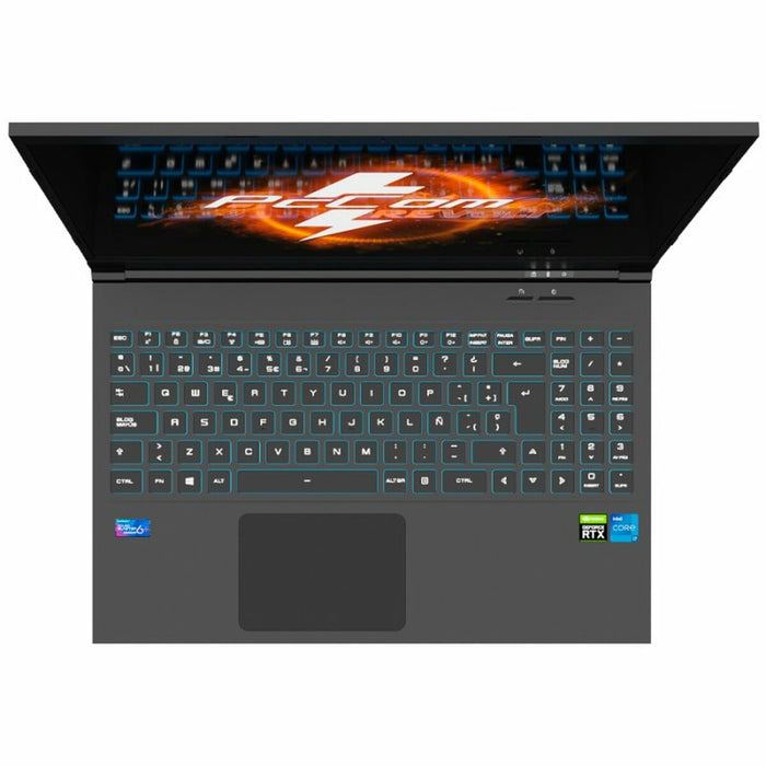 Laptop PcCom Revolt 3060 Qwerty Spaniolă 15,6" i7-12700H 32 GB RAM 1 TB SSD NVIDIA GeForce RTX 3060