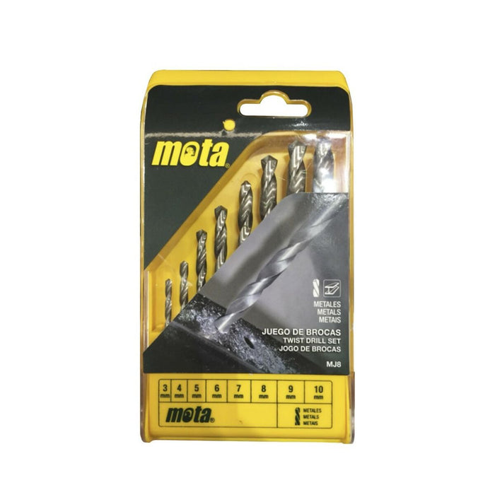 Set de rulouri Mota mj8 Șmirgheluire Metal 8 Piese Tungsten