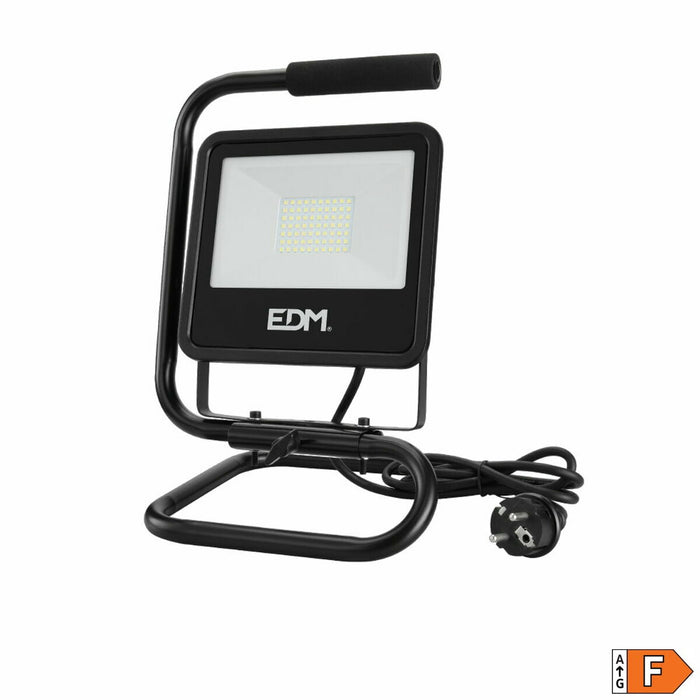 Proiector Spotlight EDM Black Series 50 W 6400 K 24 x 21 x 34 cm