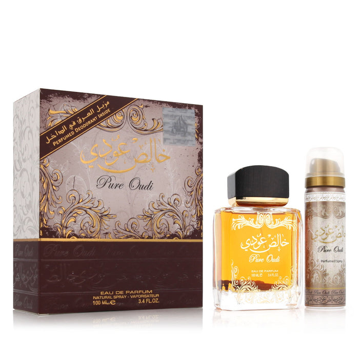 Set de Parfum Unisex Lattafa Pure Oudi EDP 2 Piese