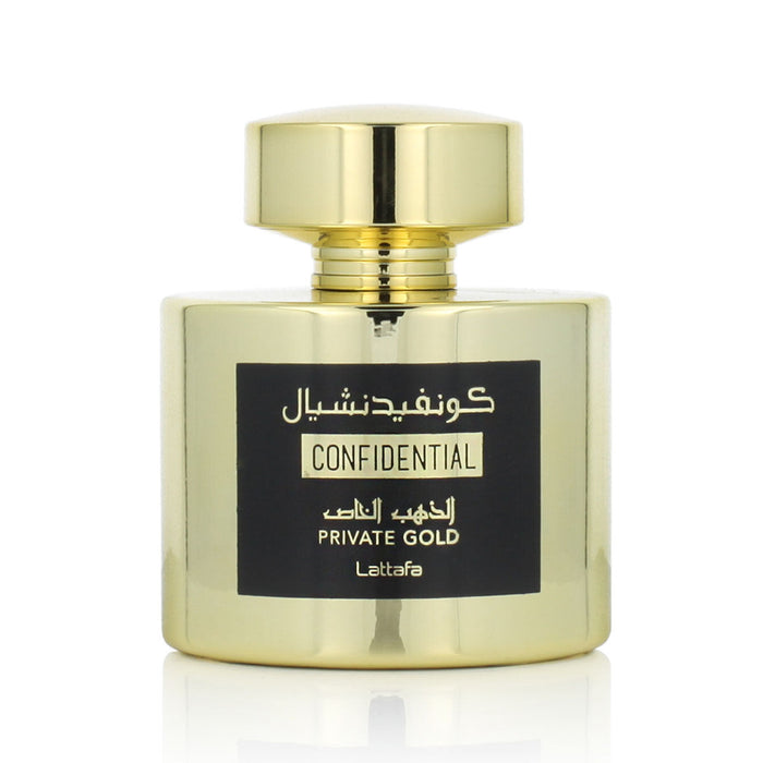 Parfum Unisex Lattafa EDP Confidential Private Gold 100 ml