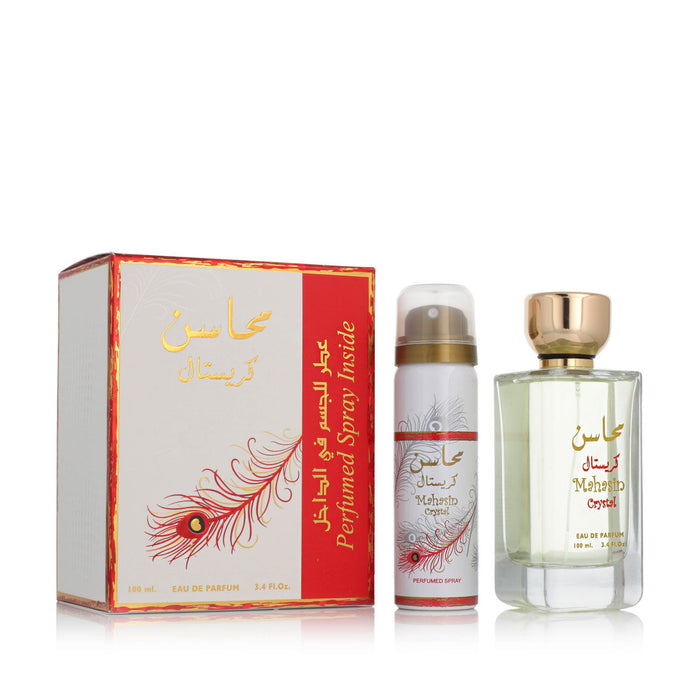 Set de Parfum Femei Lattafa 2 Piese Mahasin Crystal