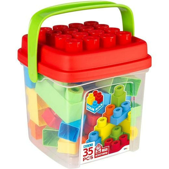 Joc de Construcții cu Plăci Colorbaby Multicolor 35 Piese