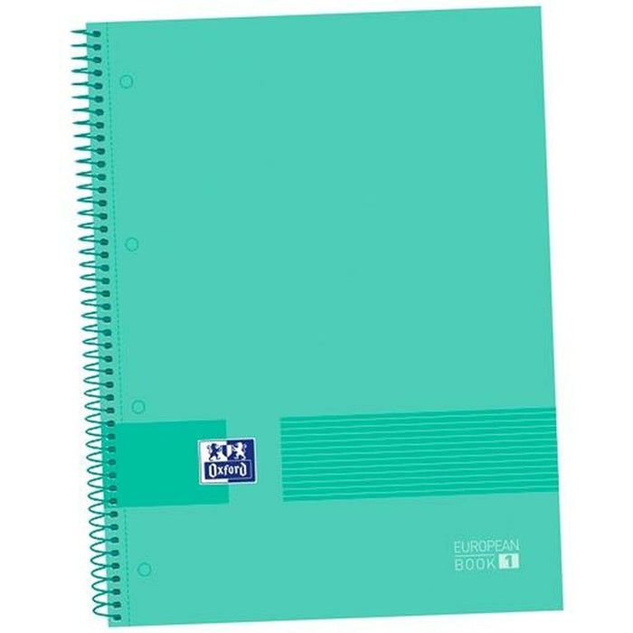 Notebook Oxford &YOU Mentă A4+ 80 Frunze 5 Unități