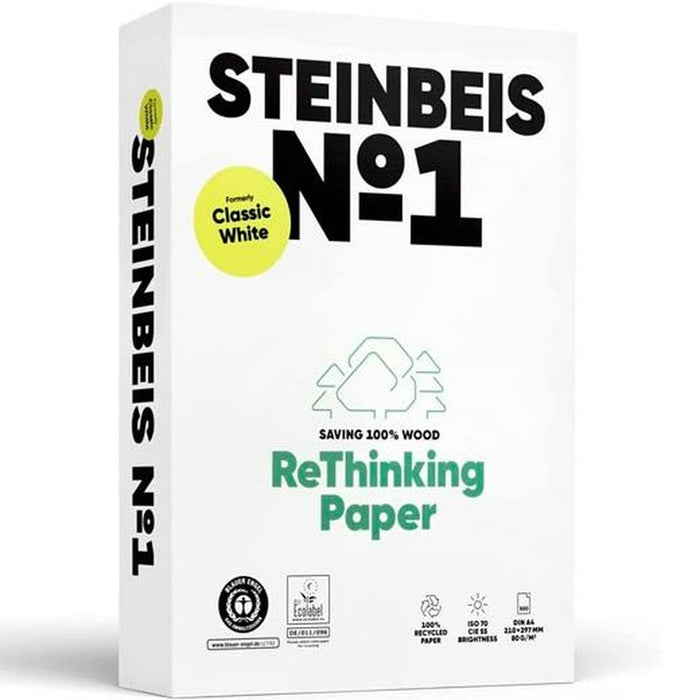 Hârtie pentru printat Steinbeis Din A4 Alb 5 Piese