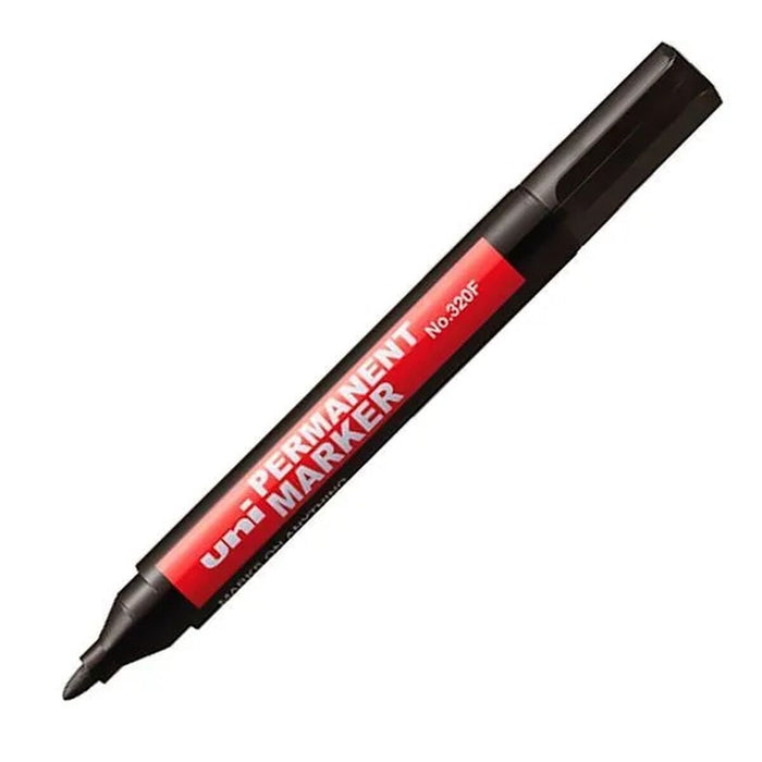 Marker permanent Uni-Ball Nº 320F Negru 12 Piese