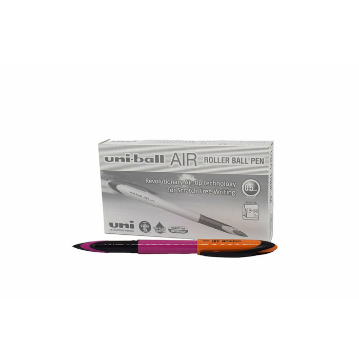 Stilou cu cerneală lichidă Uni-Ball Air Micro UBA-188E-M Roz 0,5 mm (12 Piese)
