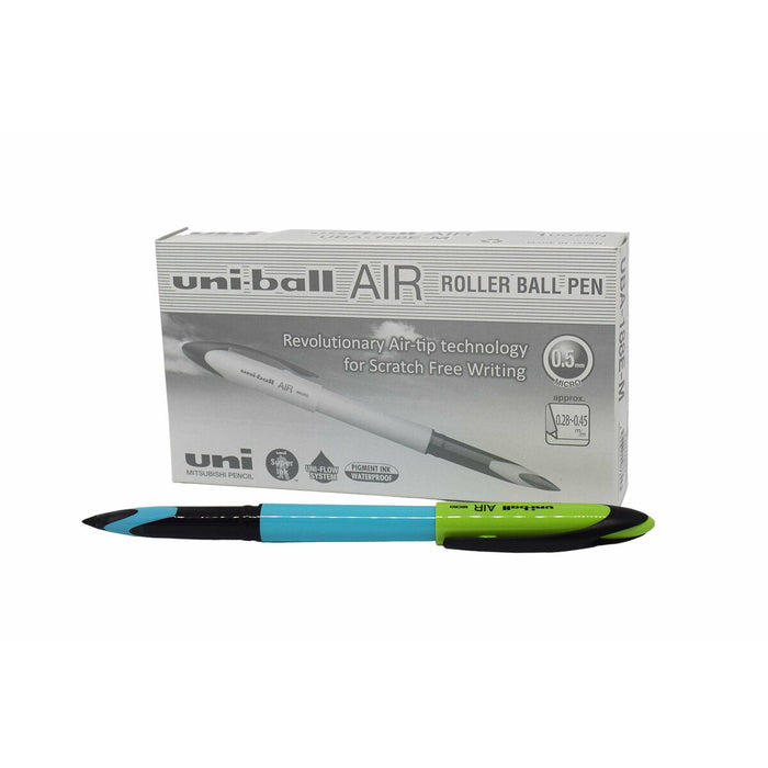 Stilou cu cerneală lichidă Uni-Ball Air Micro UBA-188E-M Albastru celest 0,5 mm (12 Piese)