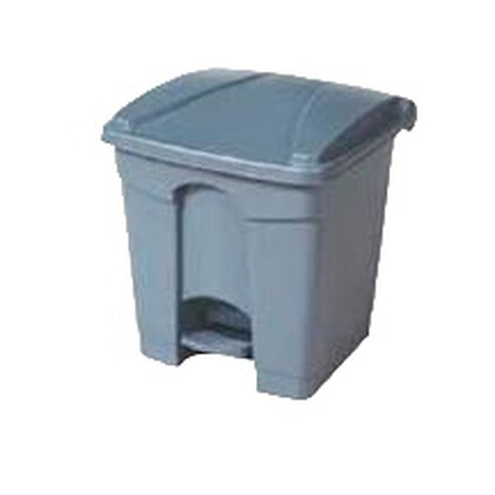 Coș de gunoi pentru hârtie Gri Plastic Dreptunghiular 30 L
