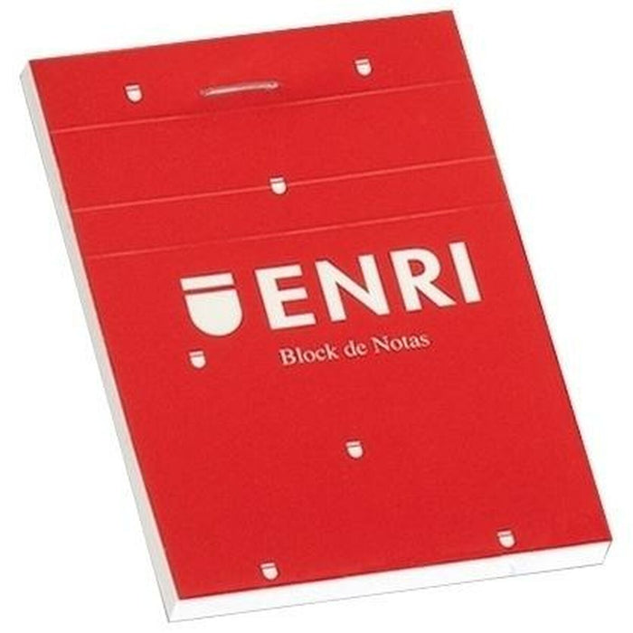 Carnet Notițe ENRI Roșu A4 80 Frunze 4 mm (5 Unități)
