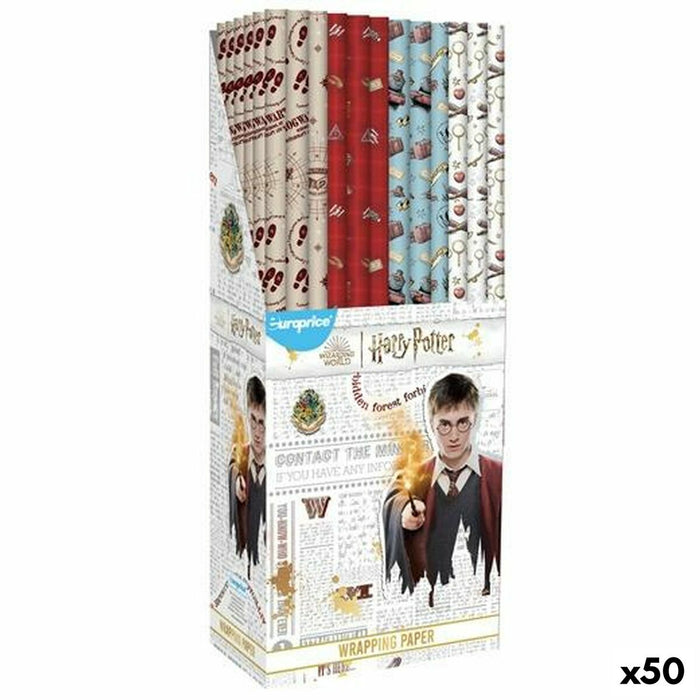 Ambalaj pentru cadouri Harry Potter 70 x 200 cm (50 Unități)