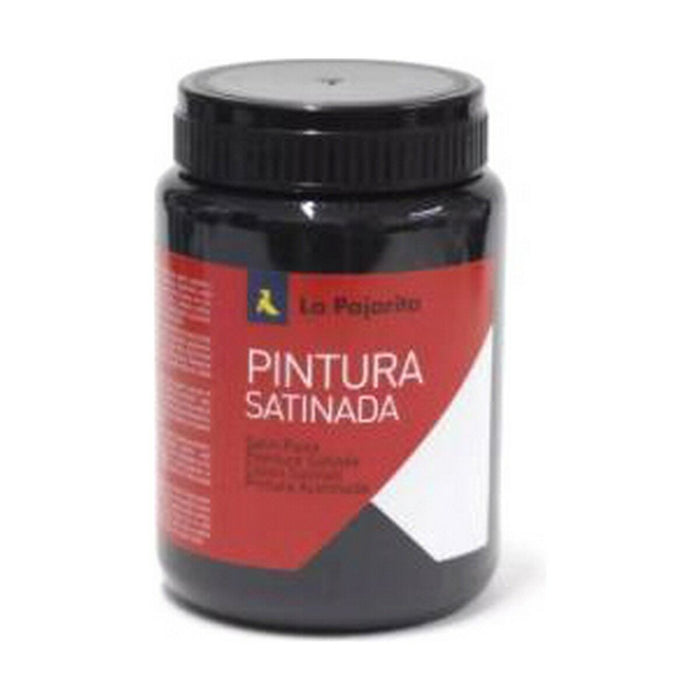 Tempera La Pajarita L-22 Negru Finisaj satinat Şcoală (35 ml) (6 Unități)