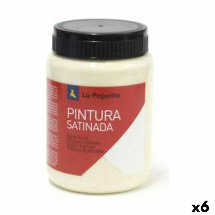 Tempera La Pajarita L-25 6 Piese Bej Şcoală Finisaj satinat