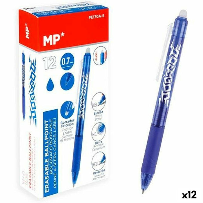 Stilou MP Cerneală care se șterge 0,7 mm 12 Unități