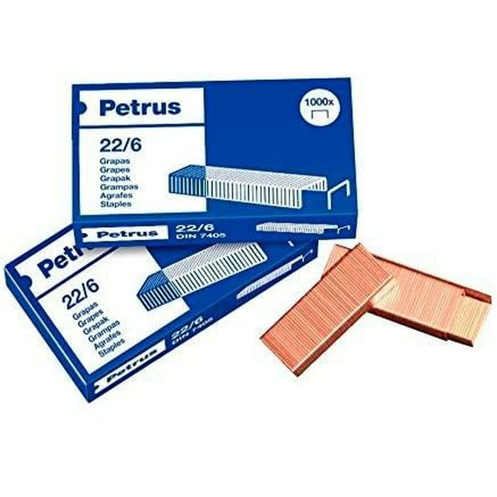 Capse Petrus 22/6 6 mm (25 Unități)