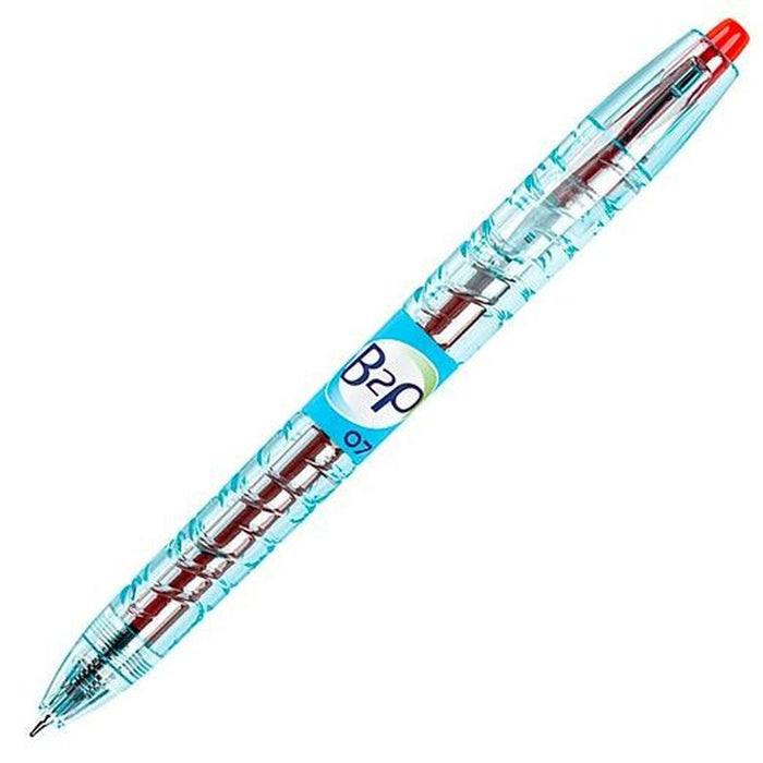 Pix cu gel Pilot B2P 07 Retractabil Roșu 0,4 mm (10 Unități)