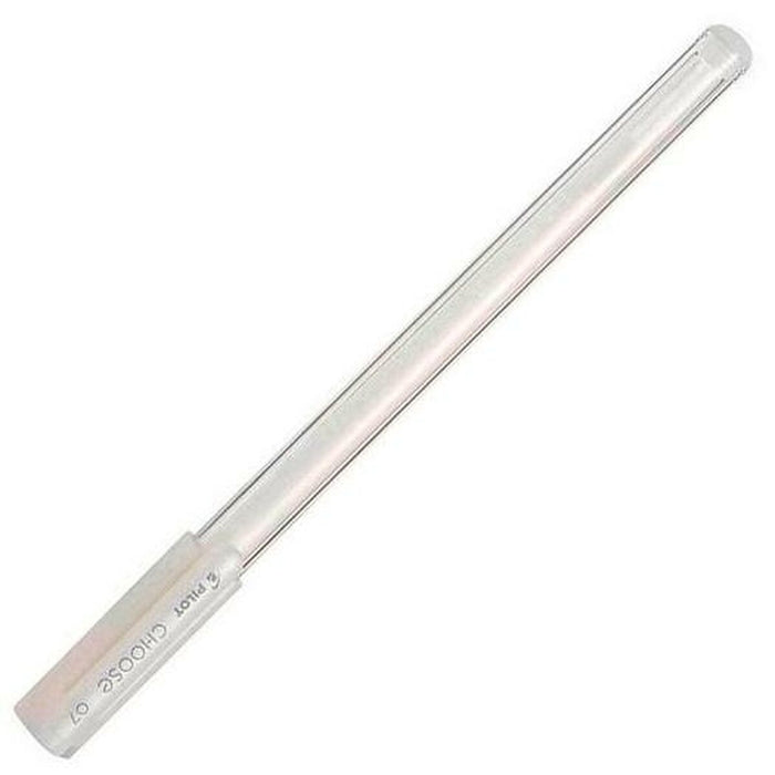 Pix cu gel Pilot Choose Alb 0,4 mm (10 Unități) (12 Unități)