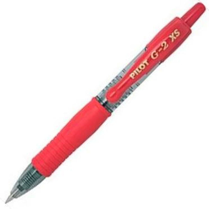 Stilou Roller Pilot G-2 XS Retractabil Roșu 0,4 mm (12 Unități)