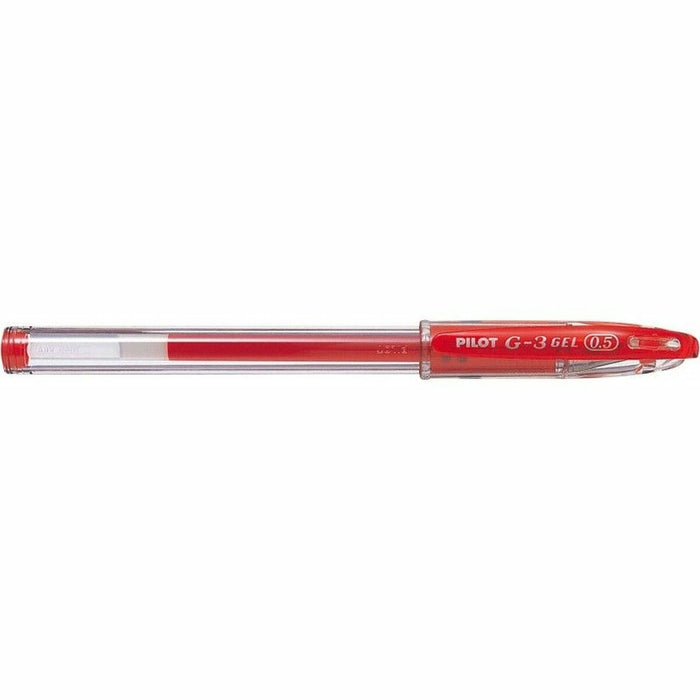 Pix cu gel Pilot G-3 Grip Roșu 0,5 mm (12 Unități)