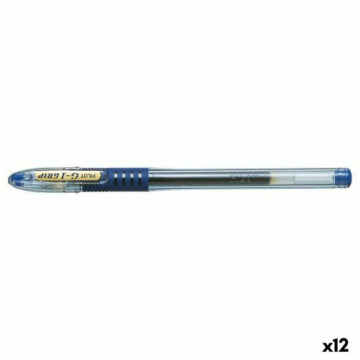 Pix cu gel Pilot G1 Grip Albastru 0,32 mm (12 Unități)