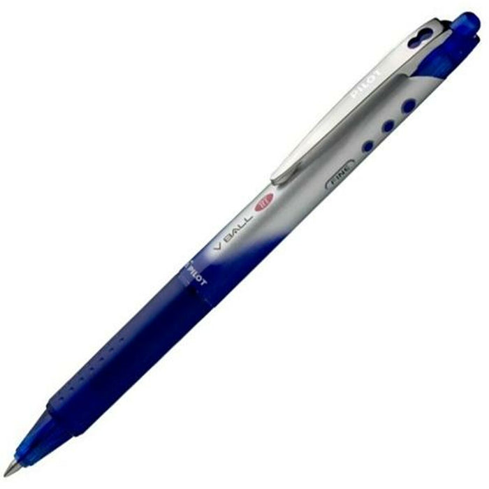 Stilou Roller Pilot V-BALL 07 RT 0,7 mm Albastru 0,5 mm (12 Unități)