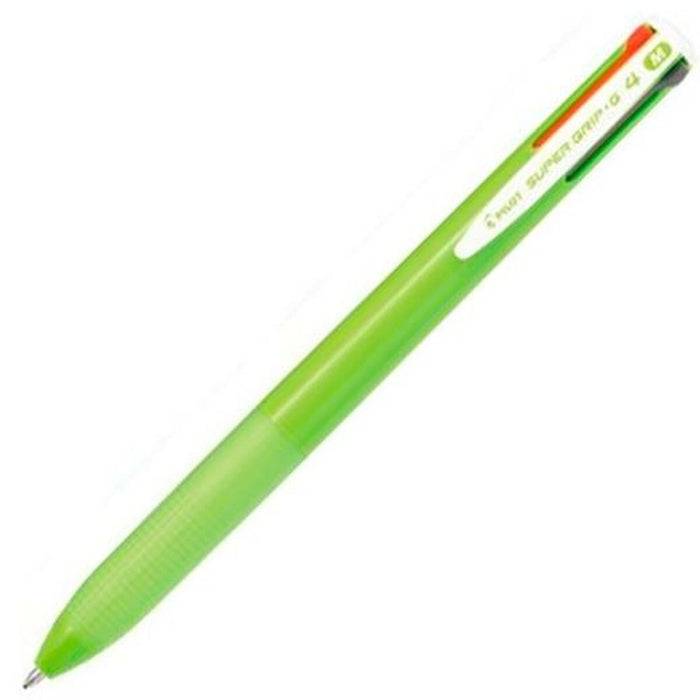 Stilou Pilot Supergrip G4 Lămâie verde 0,4 mm (12 Unități)