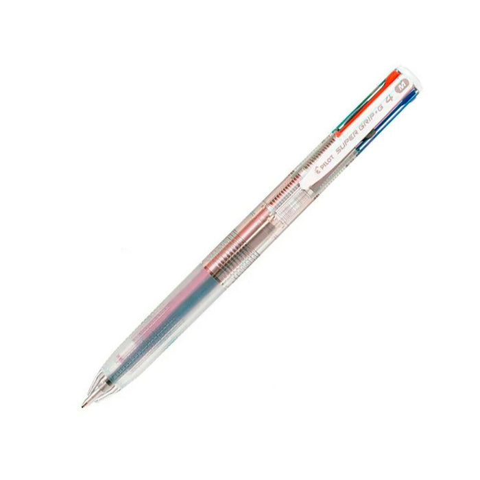 Stilou Pilot Super Grip 4 Transparent 0,4 mm (12 Unități)