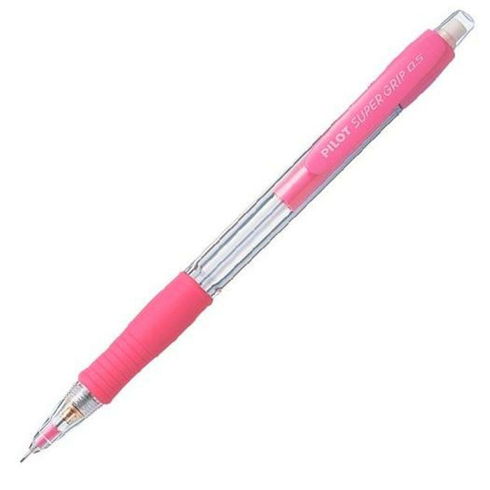 Creion mecanic Pilot Super Grip Roz 0,5 mm (12 Unități)