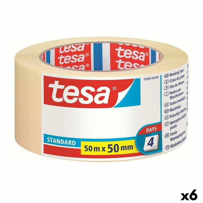 Bandă Adezivă TESA 50 m 50 mm Alb