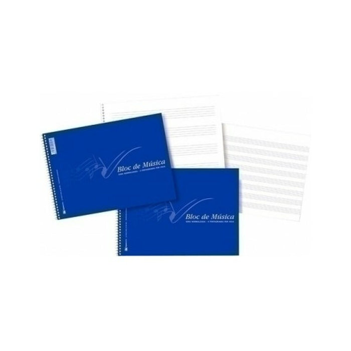 Bloc de muzică Albastru Sfert (20 Unități)