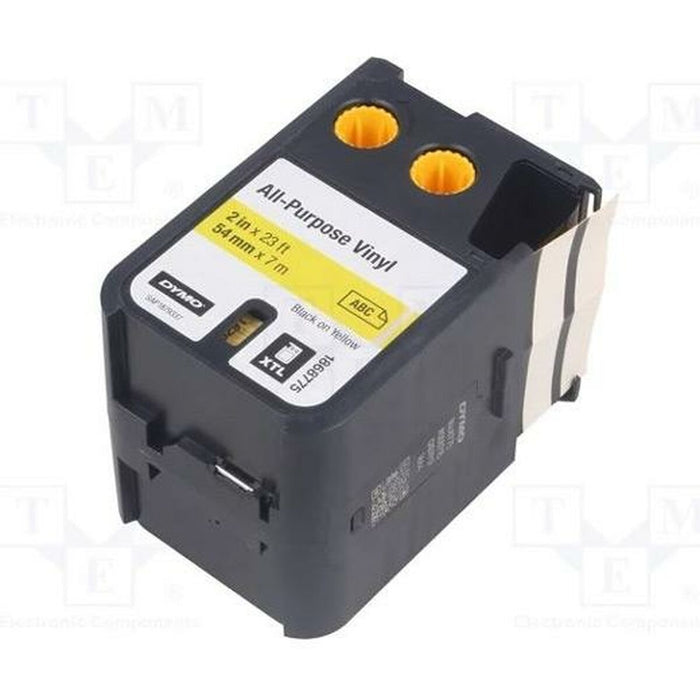 Centură pentru transfer termic Dymo Galben Negru Vynils 54 x 7 mm (3 Unități)