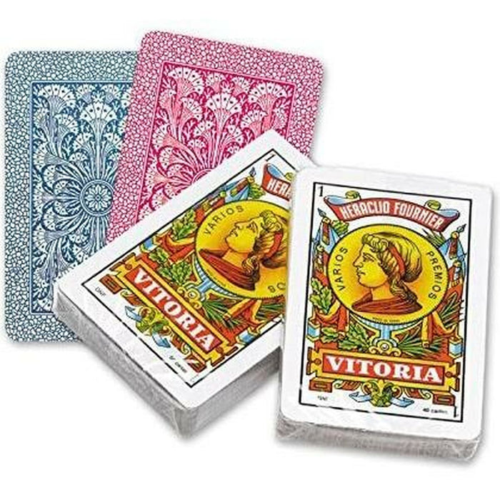 Pachet de Cărți Spaniole (40 de Cărți) Fournier 12 Unități (61,5 x 95 mm)