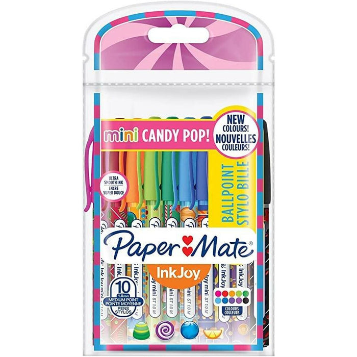 Set de Pixuri Paper Mate Mini Candy Pop Multicolor 1 mm (2 Unități)