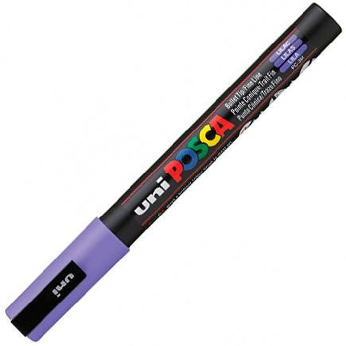 Marker POSCA PC-3M Liliachiu (6 Unități)