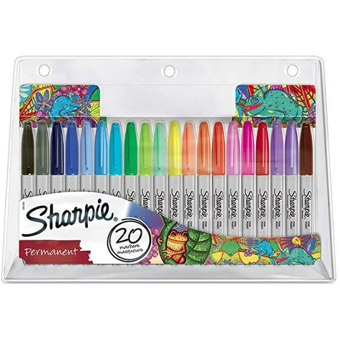 Set de Carioci Sharpie 20 Piese Multicolor (12 Unități)