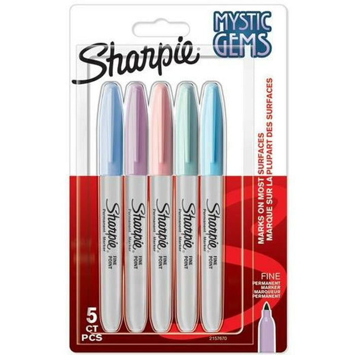 Set de Carioci Sharpie Mystic Gems Multicolor 5 Piese (12 Unități)