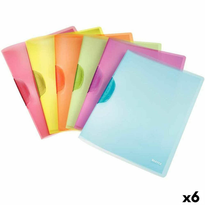 Dosar Leitz ColorClip Rainbow Multicolor A4 (6 Unități)
