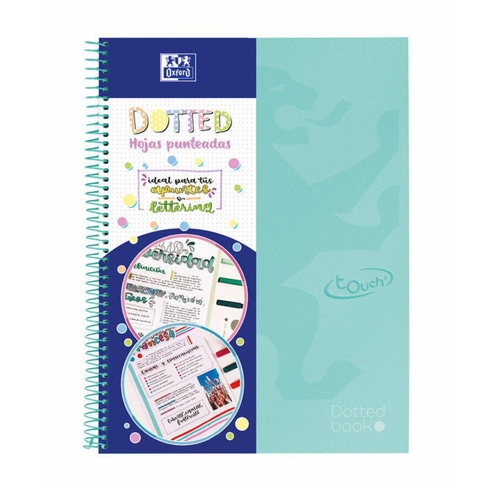 Notebook Oxford Europeanbook 0 School Touch Puncte Mentă A4 80 Frunze (5 Unități)