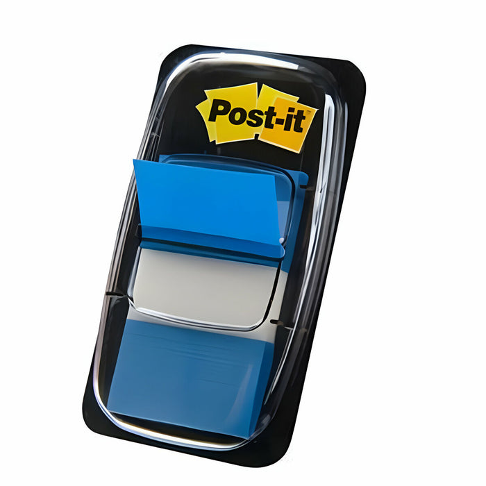 Notițe cu Adeziv Post-it Index 680 Albastru 25 x 43 mm (36 Unități)
