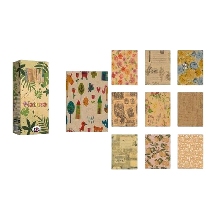 Ambalaj pentru cadouri DM Natura Multicolor 2 m (50 Unități)