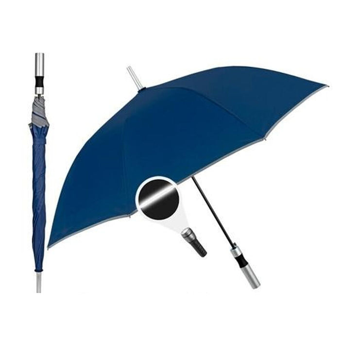Umbrelă Perletti 23" Cu garnitură Reflectorizant/ă Bleumarin Poliester 103 cm